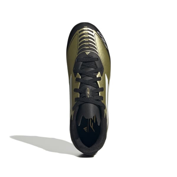 נעלי כדורגל F50 MESSI LEAGUE FG - ילדים זהב - Image 3