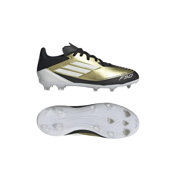 נעלי כדורגל F50 MESSI LEAGUE FG - ילדים זהב - Image 9